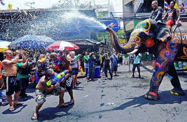 Trọn bộ thông tin Lễ hội té nước Songkran Thái Lan mới nhất