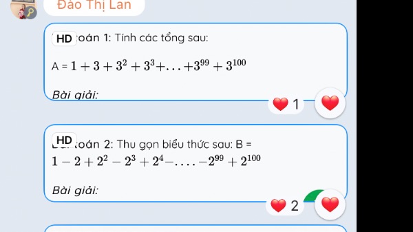 Bài tập Tất cả