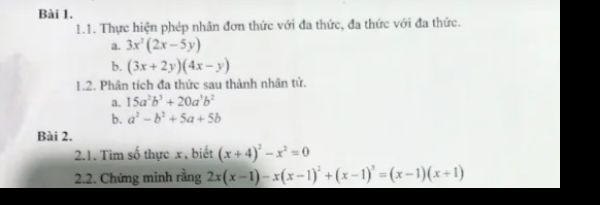 Bài tập Tất cả