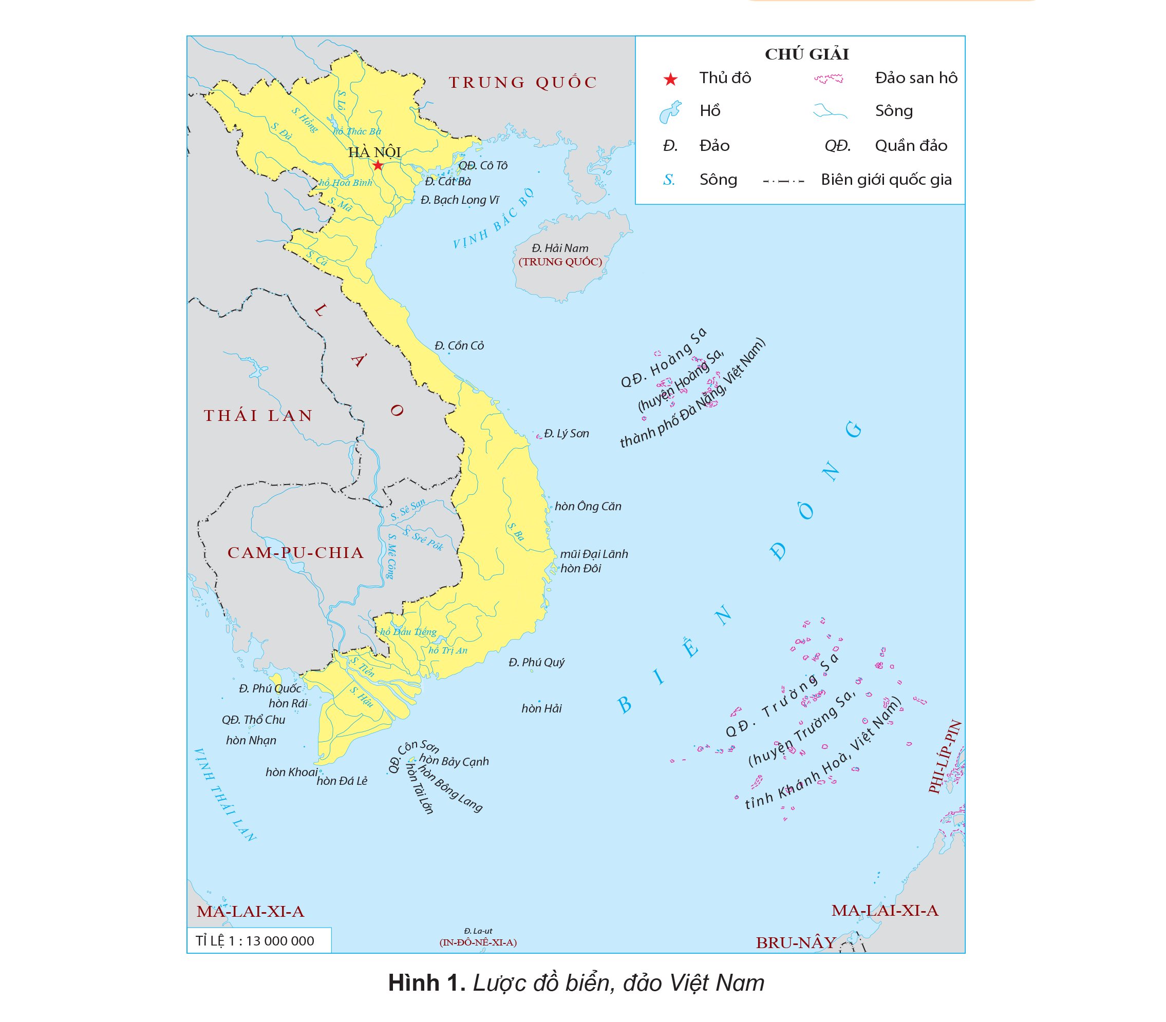 Lược đồ biển, đảo Việt Nam