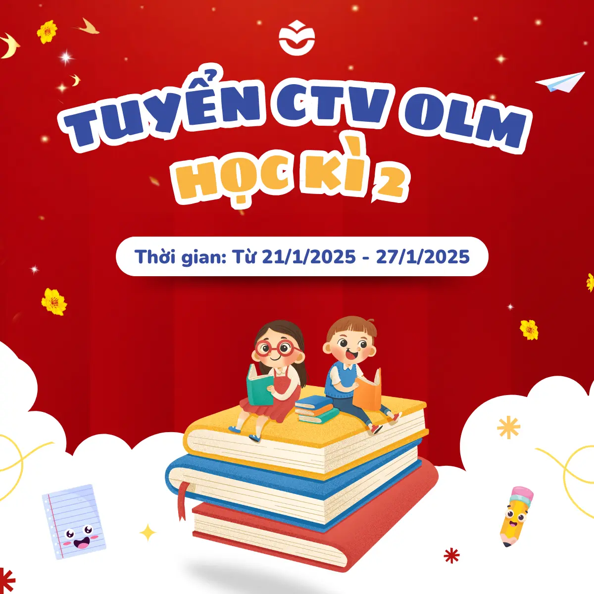 Tuyển CTV cộng đồng hỏi đáp OLM nhiệm kì học kì 2 năm học 2024 - 2025