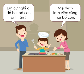 Khoa học 5, sự tôn trọng trong gia đình