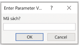 lời nhắc điền tham số
