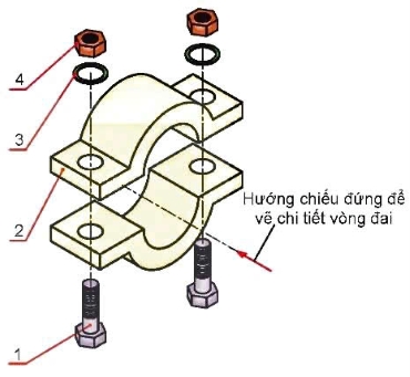 Trắc nghiệm về bản vẽ cơ khí, công nghệ 10, sách KNTT