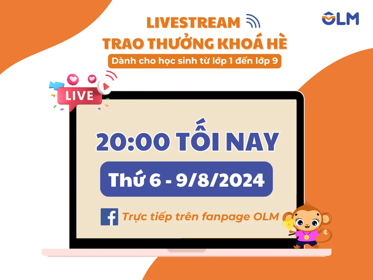 Tối nay bạn có hẹn tại buổi livestream trao thưởng khoá hè