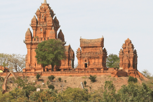 Tháp chăm ở Ninh Thuận (Việt Nam)