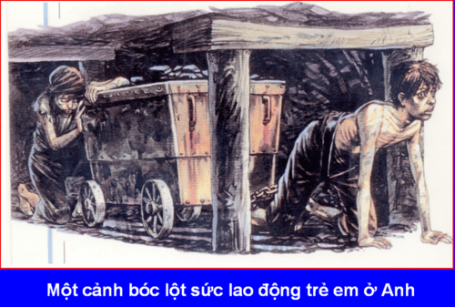 Bóc lột lao động phụ nữ và trẻ em