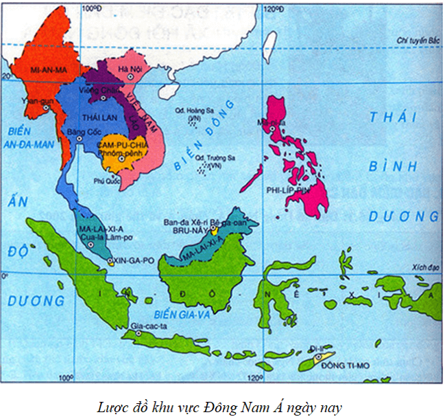 Khu vực ĐNA ngày nay