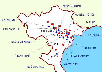 Lược đồ loạn 12 sứ quân