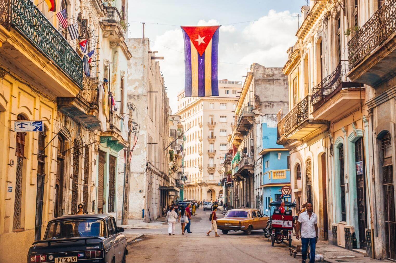 Quang cảnh một góc Thủ đô Lahabana của Cuba ngày nay