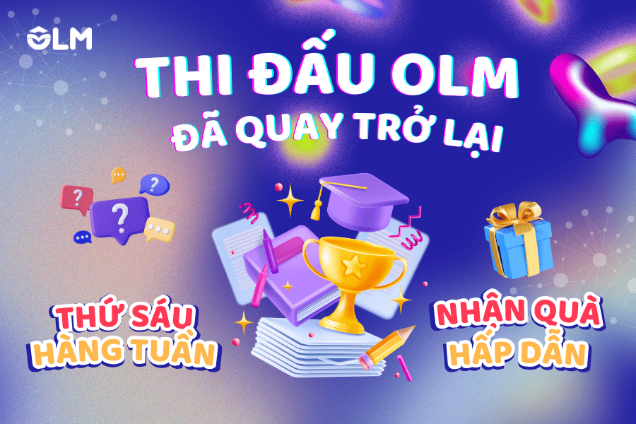 Khởi động năm học mới với Thi Đấu OLM