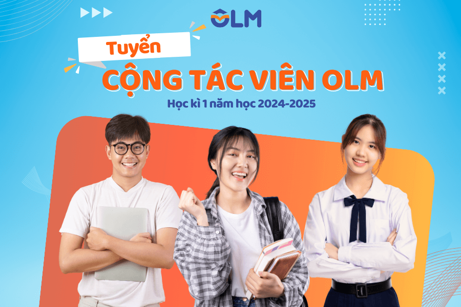 OLM tuyển cộng tác viên cộng đồng hỏi đáp - Học kỳ 1 2024-2025