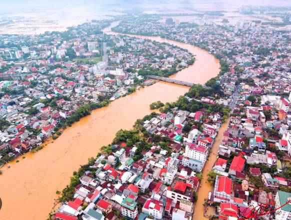 Lũ lụt ở miền Trung nước ta