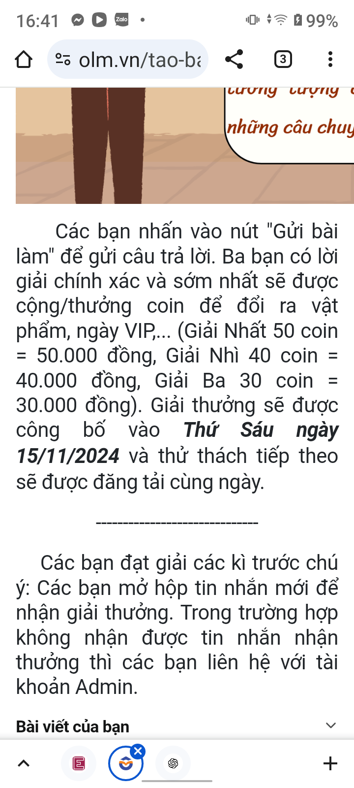 Chiến vv - THỬ THÁCH VĂN CHƯƠNG - Một ngày làm giáo viên