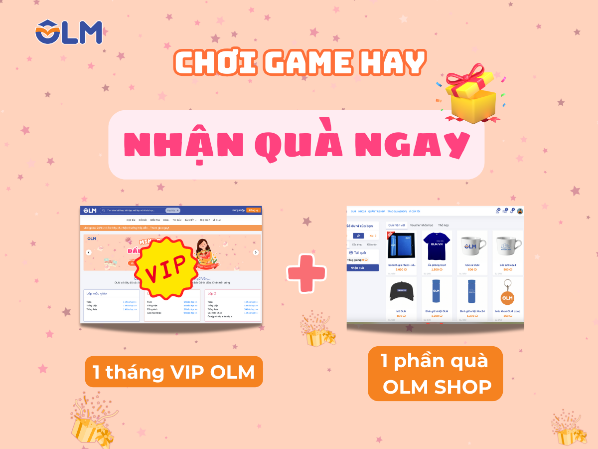 Các phần quà hấp dẫn của mini game "Dấu ấn thầy cô"