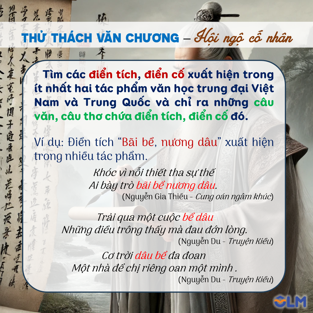 THỬ THÁCH VĂN CHƯƠNG - Hội ngộ cố nhân