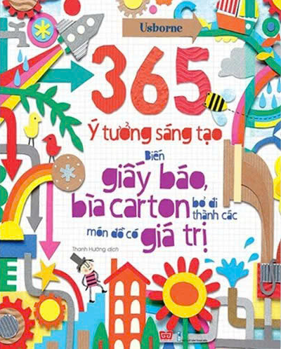 365 ý tưởng sáng tạo: Biến giấy báo, bìa carton bỏ đi thành các món đồ có giá trị