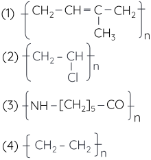 Hóa học 12, dãy polymer