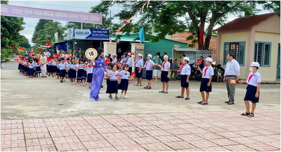 Chào mừng các em học sinh lớp một trường Tiểu học Lê Hồng Phong năm học 2023-2024: