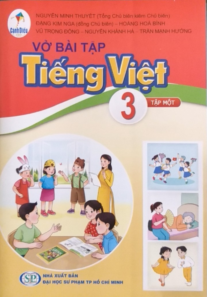 VBT Tiếng Việt lớp 3 tập 1 sách cánh diều