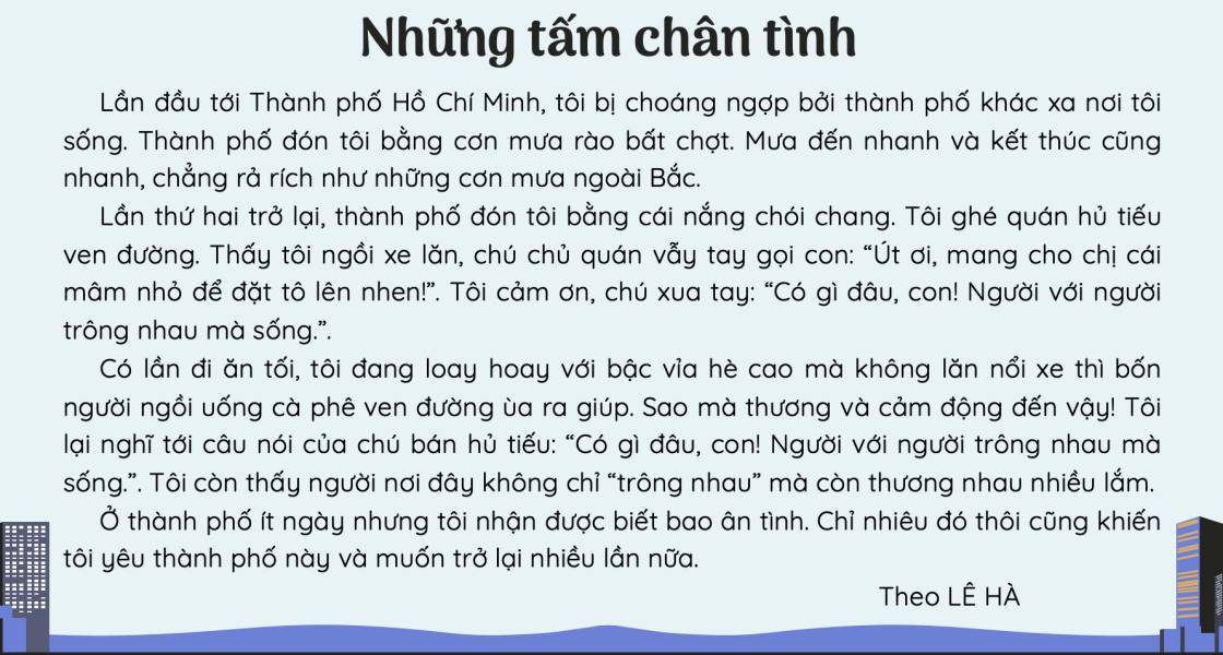 những tấm chân tình