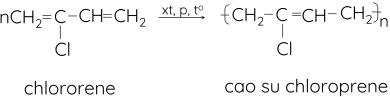 Hóa học 12, Cao su chloroprene