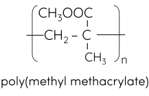 Hóa học 12, Poly(methyl methacrylate)