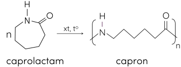Hóa học 12, Tổng hợp tơ capron từ caprolactam