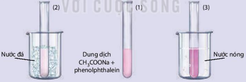 Ảnh hưởng của nhiệt độ đến sự chuyển dịch cân bằng 