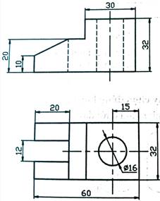 A drawing of a staircase  Description automatically generated