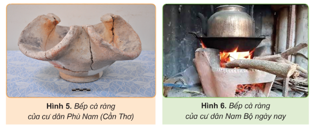 Bếp cà ràng của Phù Nam