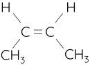 Hóa học 11, Trans-but-2-ene