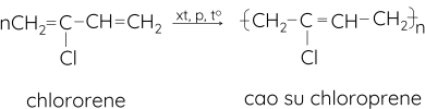 Hóa học 12, Cao su chloroprene