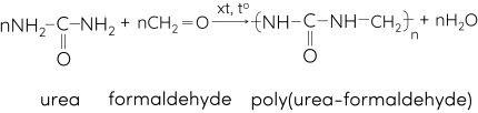 Hóa học 12, Poly(urea-formaldehyde)