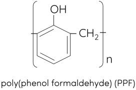 Hóa học 12, Poly(phenol formaldehyde)