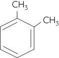 Hóa học 11, o-xylene