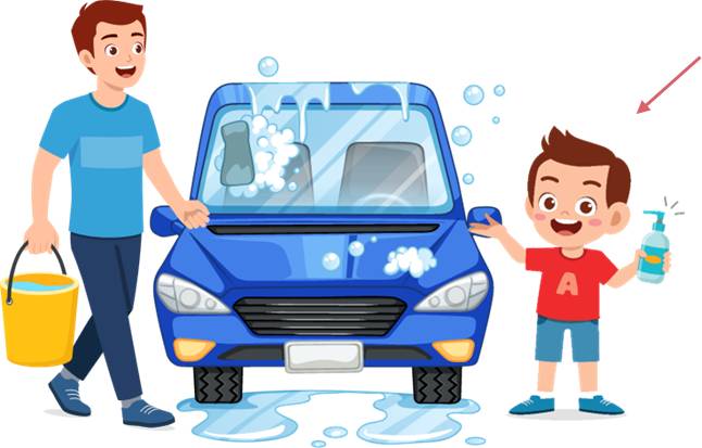 wash the car olm