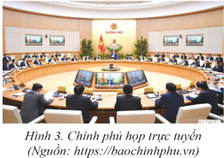 Chính phủ họp trực tuyến