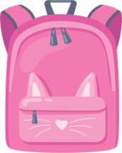 pink backpack olm