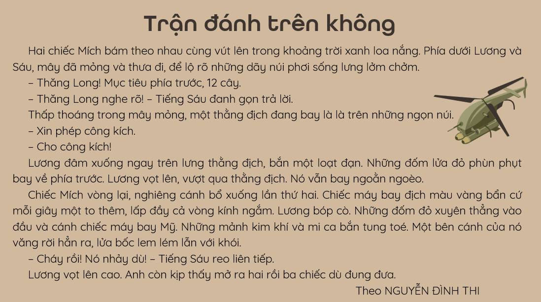 trận đánh trên không