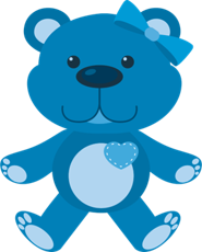blue teddy bear olm