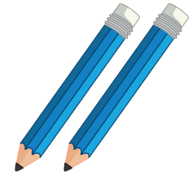 two blue pencils olm