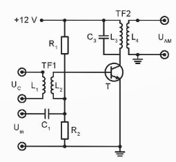 Công nghệ 12, sơ đồ nguyên lí mạch điều chế biên độ