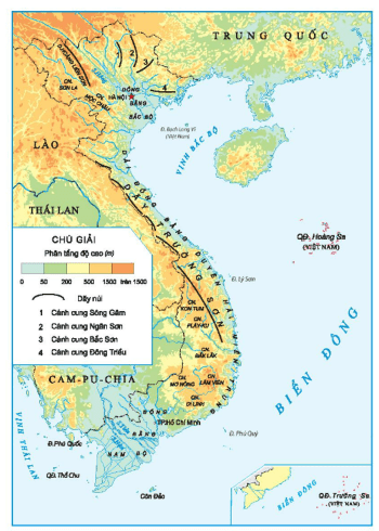 Lịch sử và Địa lí lớp 5, bản đồ, địa hình, olm