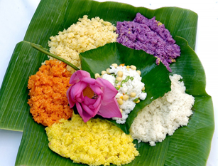 five-colour sticky rice olm
