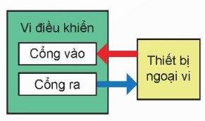 Công nghệ 12, đọc và ghi dữ liệu giữa CPU và thiết bị ngoại vi