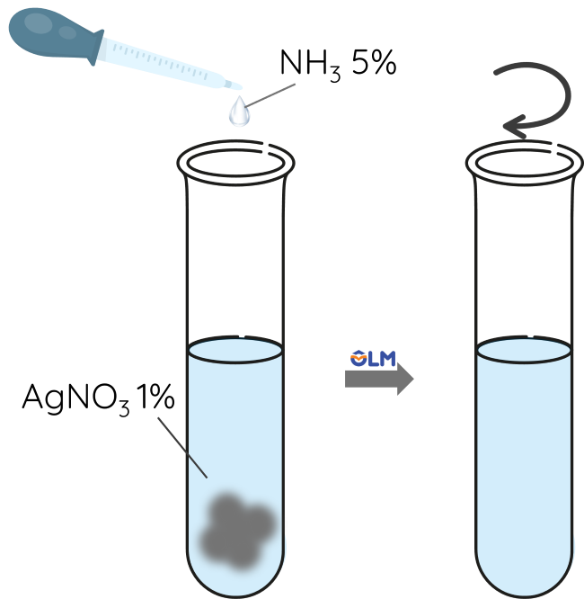 KHTN 9, Thí nghiệm tráng bạc của glucose, olm