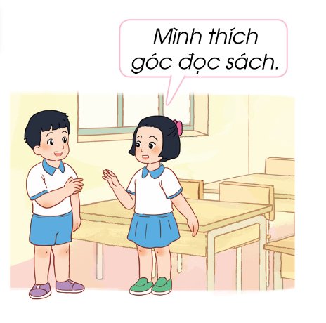 Khu vực bạn nhỏ thích nhất