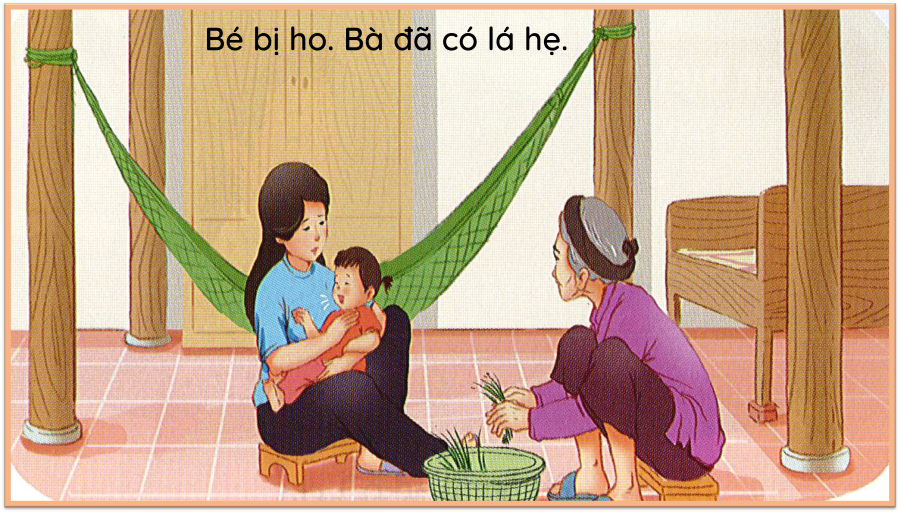 Bé bị ho