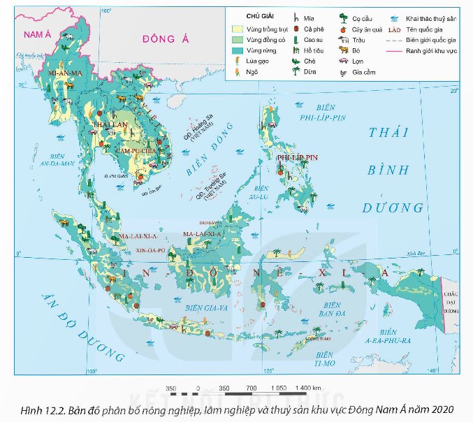 Bản đồ phân bố nông nghiệp